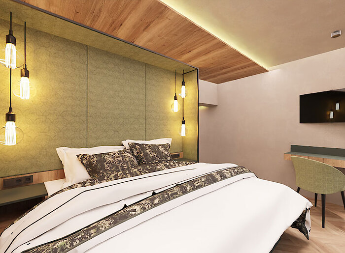 Doppelzimmer im Hotel